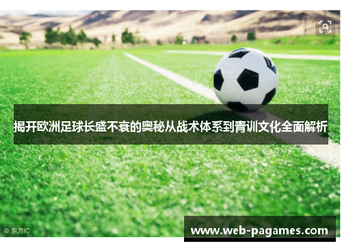 揭开欧洲足球长盛不衰的奥秘从战术体系到青训文化全面解析 揭开欧洲足球长盛不衰的奥秘从战术体系到青训文化全面解析