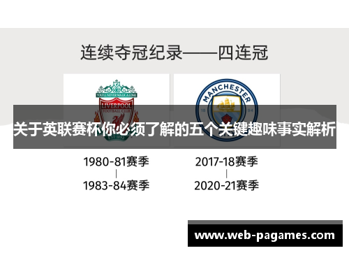 关于英联赛杯你必须了解的五个关键趣味事实解析