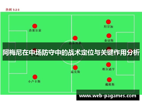 阿梅尼在中场防守中的战术定位与关键作用分析 阿梅尼在中场防守中的战术定位与关键作用分析